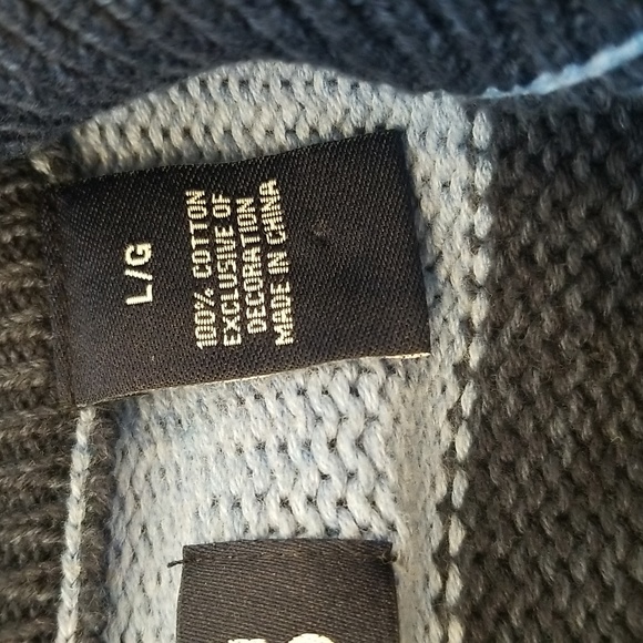 Chaps mens 1/4 zip sweater size large - Picture 4 of 5